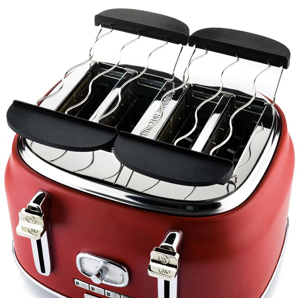 Westinghouse Retro Series 4 Slice Toaster - Red WKTT809RD Westinghouse Retro Series 4 Slice Toaster - Red WKTT809RD